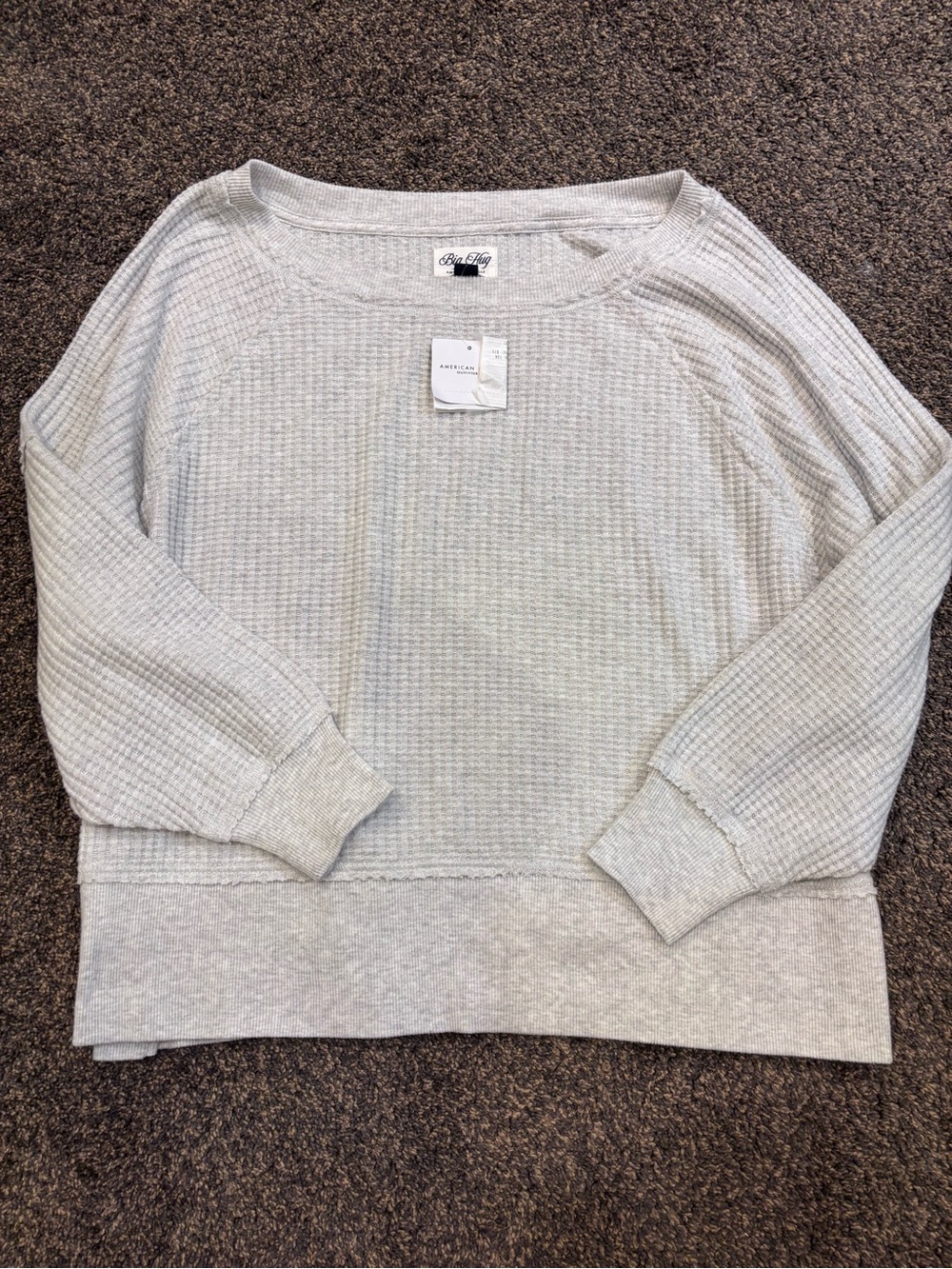 American Eagle Light Gray Sweater (1 DAY LEFT!)
